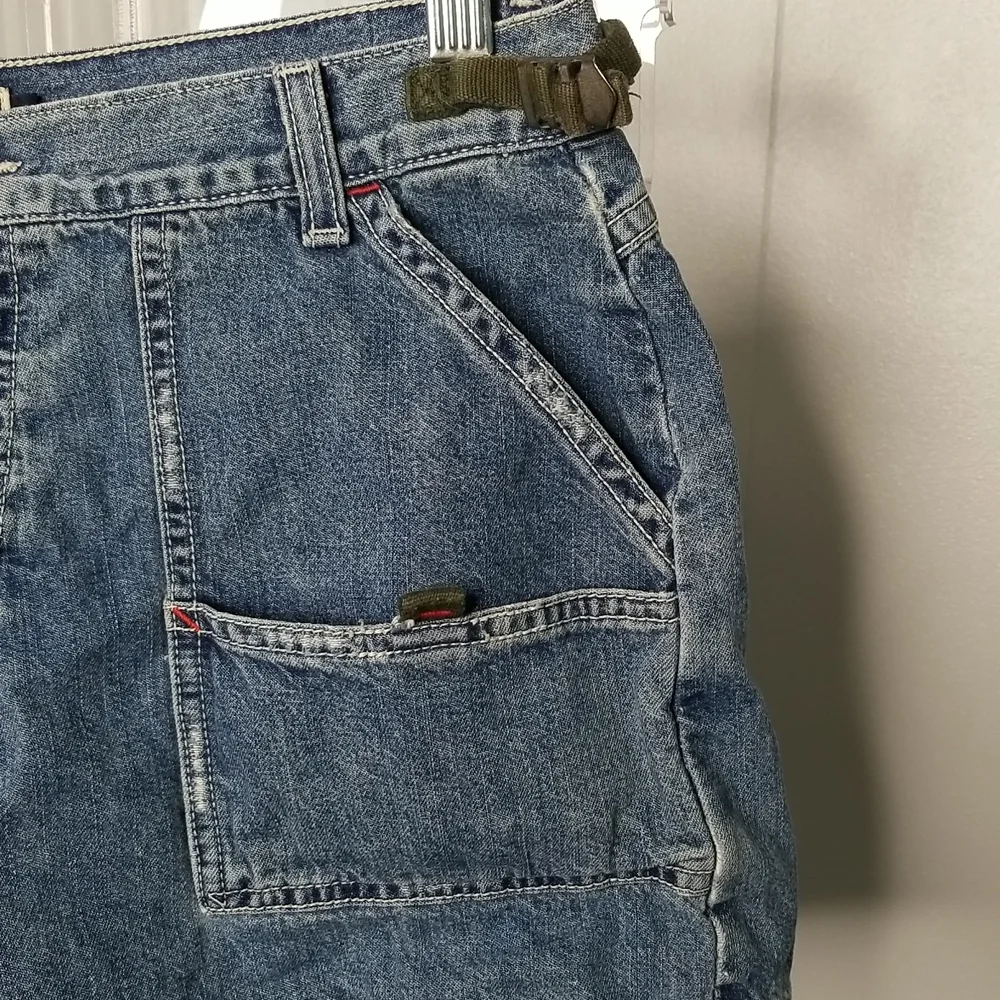 VINTAGE 1990's AE American Eagle Outfitters Denim Shorts - Picture 8 of 11